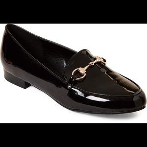 Black Patent Loafers - By Wanted